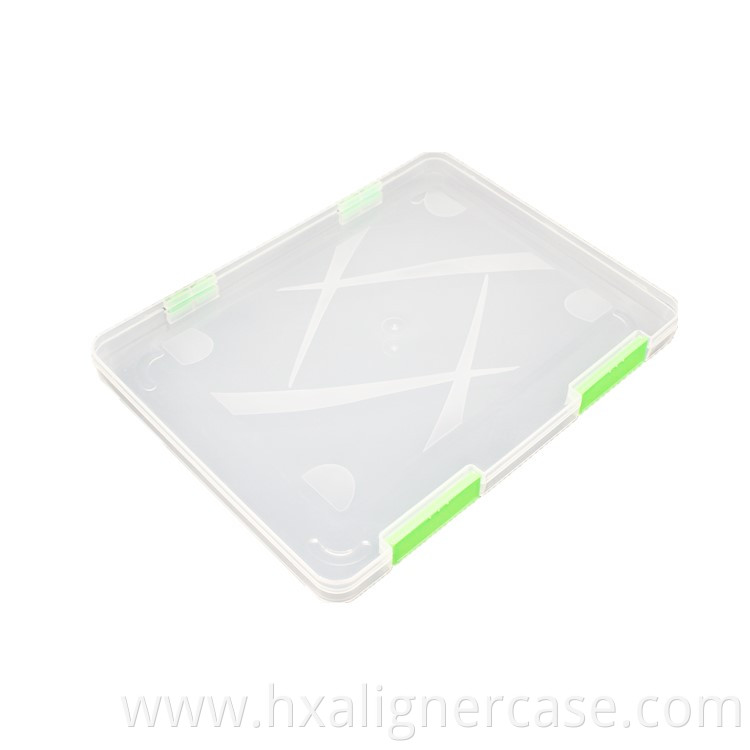 Portable Clear Storage PP Plastic File Box